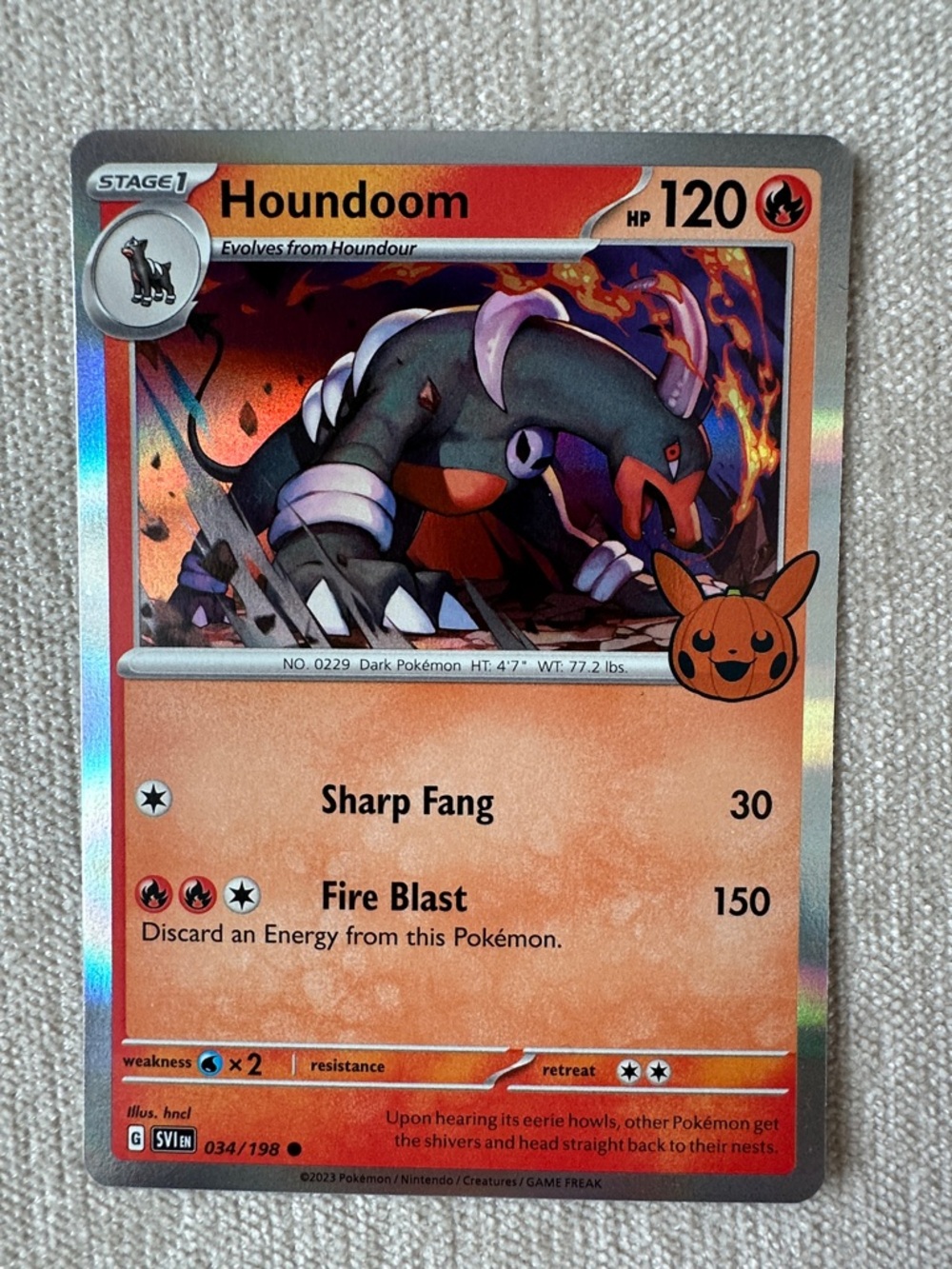 Pokémon Card - Houndoom
